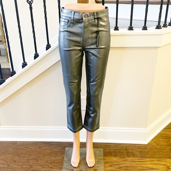 NWT J. Brand Ruby High Rise Crop Cigarette Jeans, size 24 - Picture 2 of 12